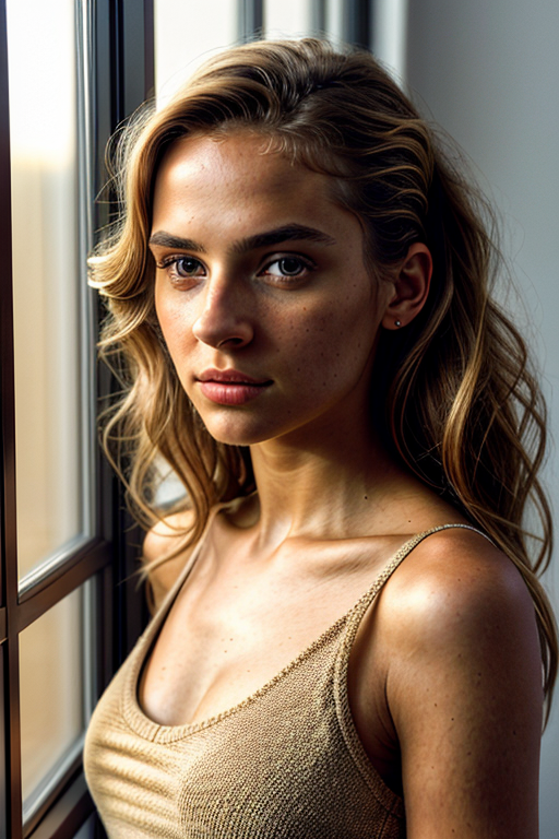 office woman stock image