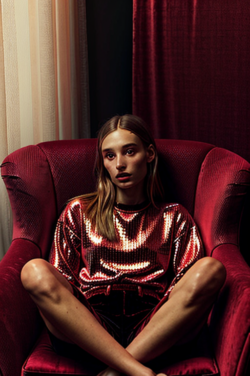 red eyes pic girl aesthetic