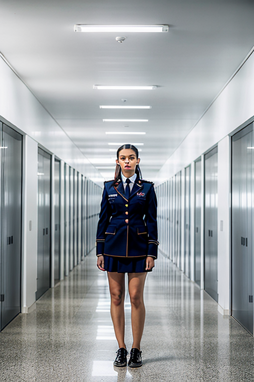 uniform models for college girls